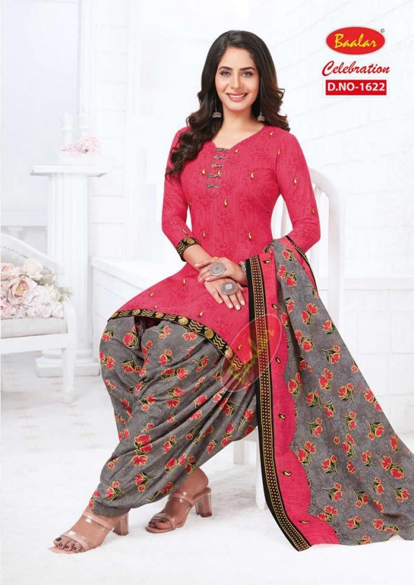 Baalar Celebration Vol-16Cotton Designer Patiyala Dress Material